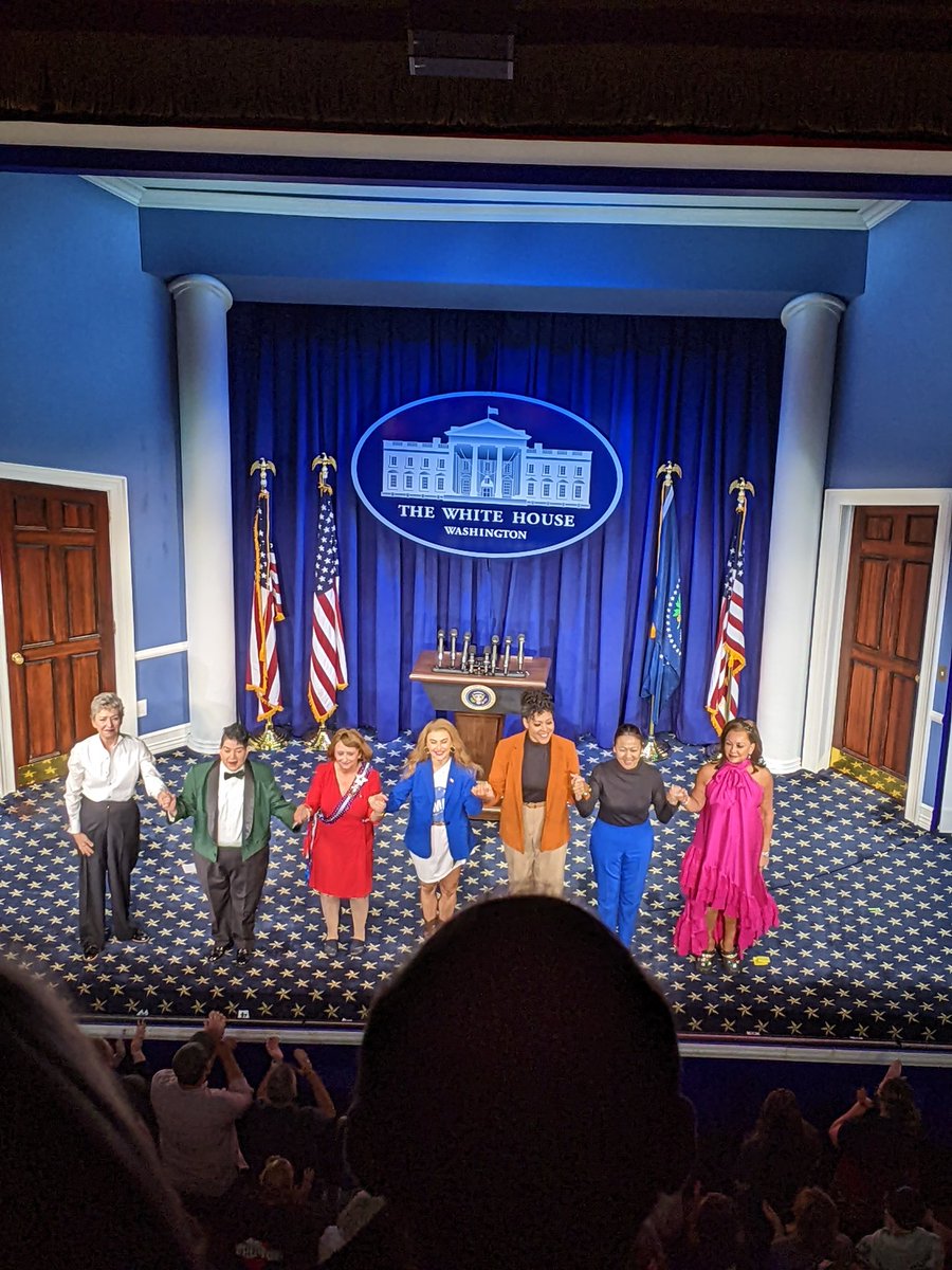 Oh. Fuck. Shit. Balls. You have two more chances to see @potusbway !!!!! 😭