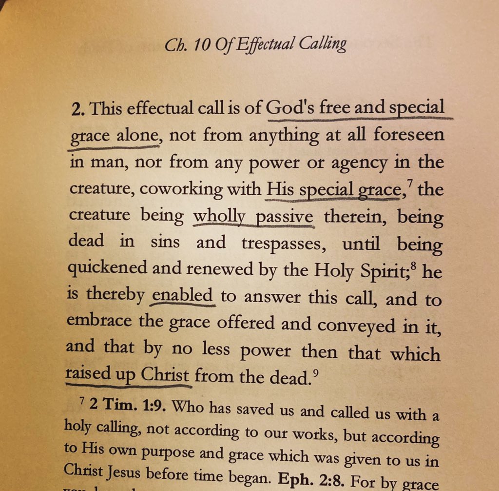 justbise's tweet photo. Your #Baptist Heritage. 
#1689LBC
Ch. 10
#EffectualCalling https://t.co/XlwFxQyCfv