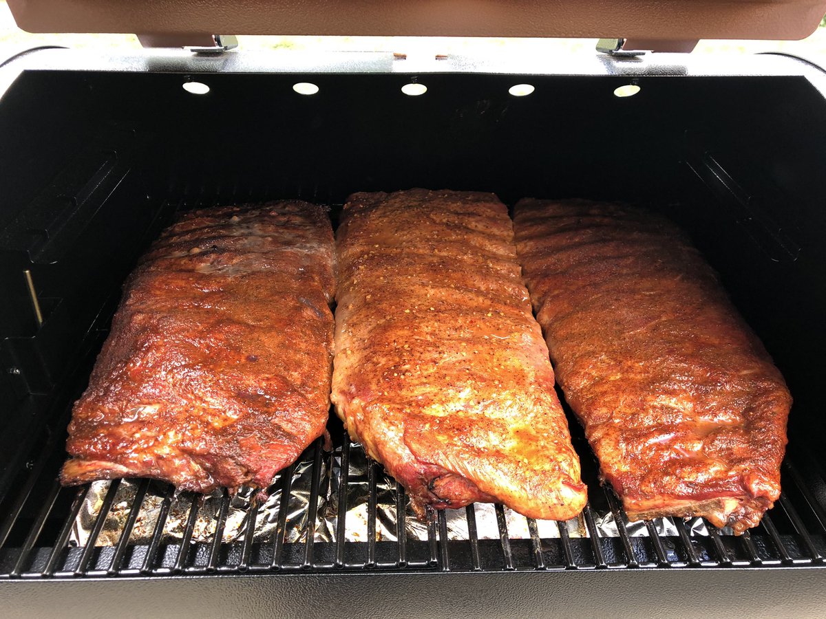 Hey guys…I’m smoking for the first time in my 45 years… #Ribs #PitBoss