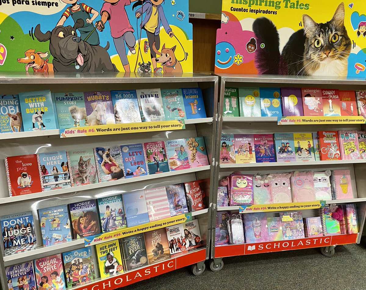 The book fair is all set up and ready for our students to shop 🎉Thank you to all the volunteers who helped with the set up. 

We are still in need of some additional volunteers to help out over the next two weeks. If you can help, please sign up here: signup.com/go/DmZBJNX