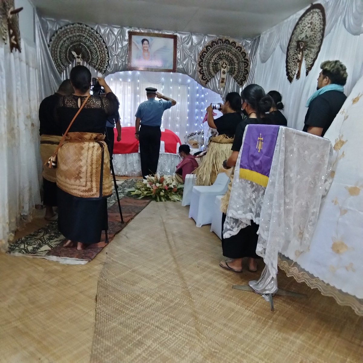 fekita_u's tweet photo. Joined my Katoa family in farewelling first cousin Kaufoou Katoa Taufa (RIP).  Ofa lahi ATU famili https://t.co/OrRQKaxtyg
