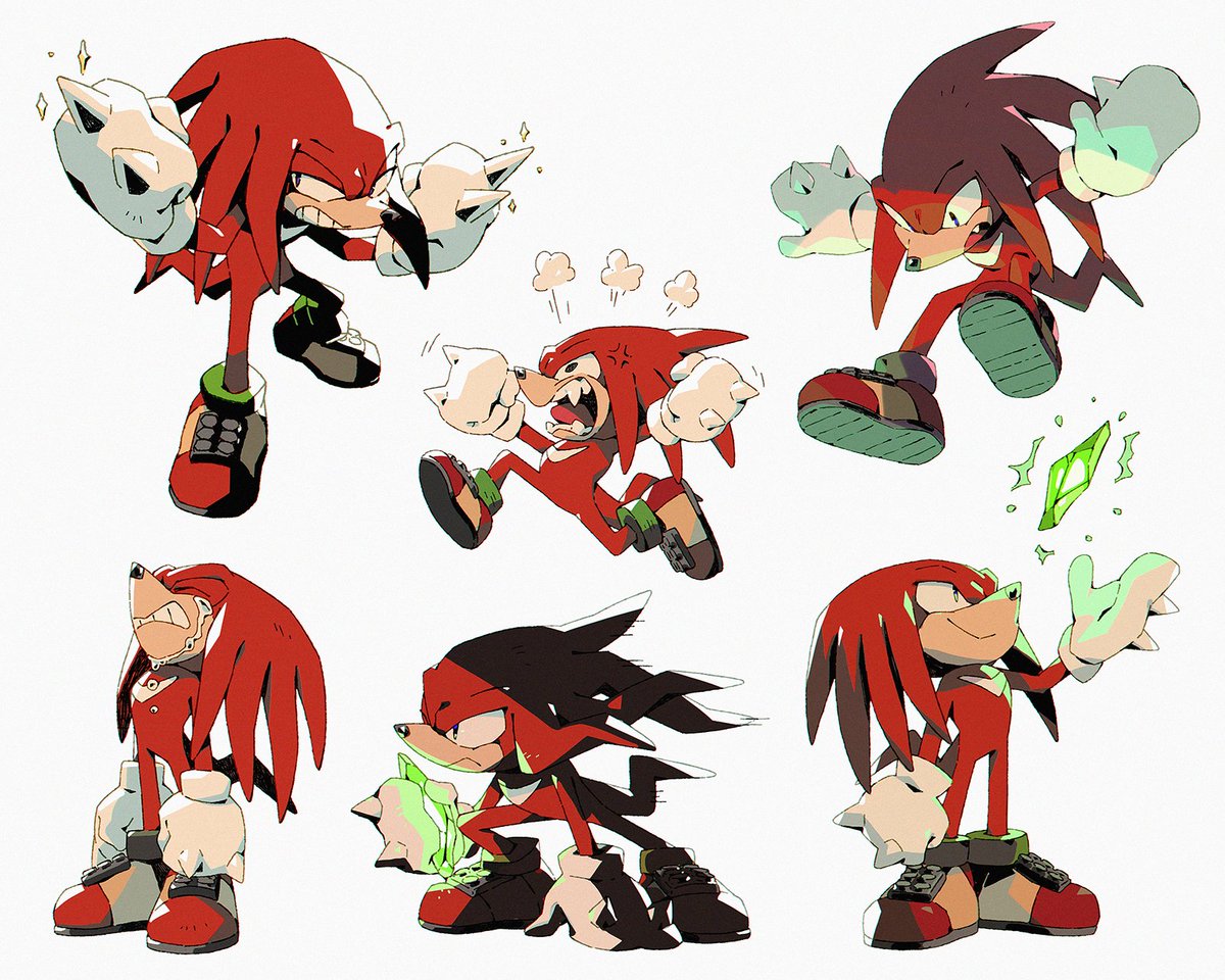 Drew my favorite Sonic character (*•̀ᴗ•́*)و ̑̑