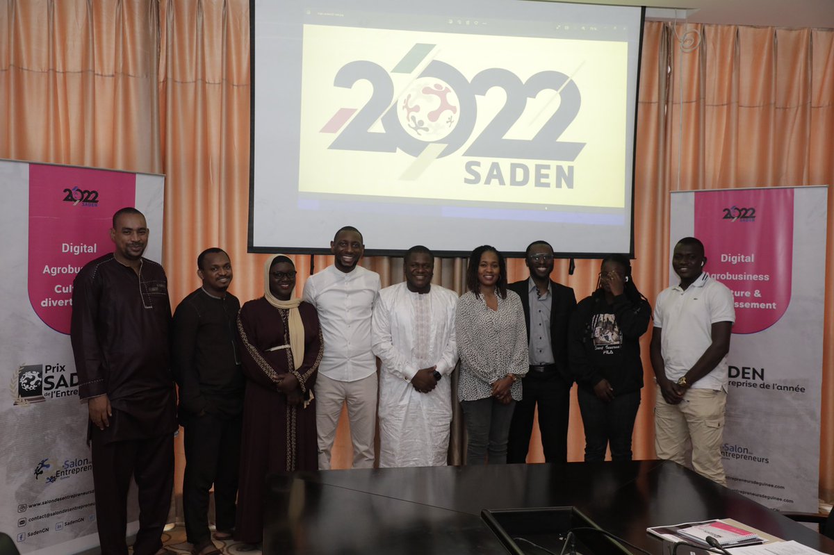 SADEN_GN's tweet photo. [#Saden2022 - Prix Saden 2022 : Phase de présélection ]

➡️ 𝗖𝗹𝗮𝗽 𝗱𝗲 𝗳𝗶𝗻 ⬅️

Les auditions de présélection du #PrixSaden de l’entreprise de l’année sont maintenant terminées ✅.

Bravo et merci à tous les candidats pour leur implication 👏🏾👏🏾.

#Saden2022 #SADEN https://t.co/OwxskmUWq5