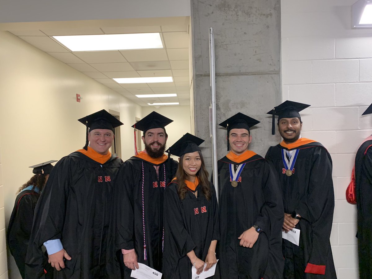 dlinzell's tweet photo. Congratulations to all @NebEngineering @UNLincoln summer ‘22 graduate degree recipients! Special congrats to Dr. Akintunde! https://t.co/fomJfIx1uo