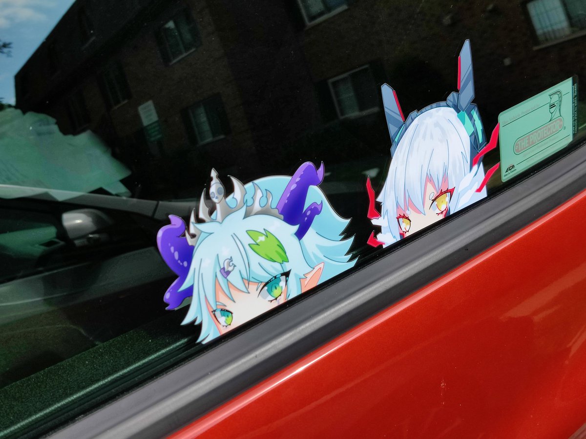 MajesticoAF's tweet photo. Thanks to @SenpaiSquadNet I was able to finally weeb out my car in the best way possible! @VShojoOfficial @zentreya @LichVtuber #zentreart #Lichcraft #DragonFroot https://t.co/LAAwLqYaK2