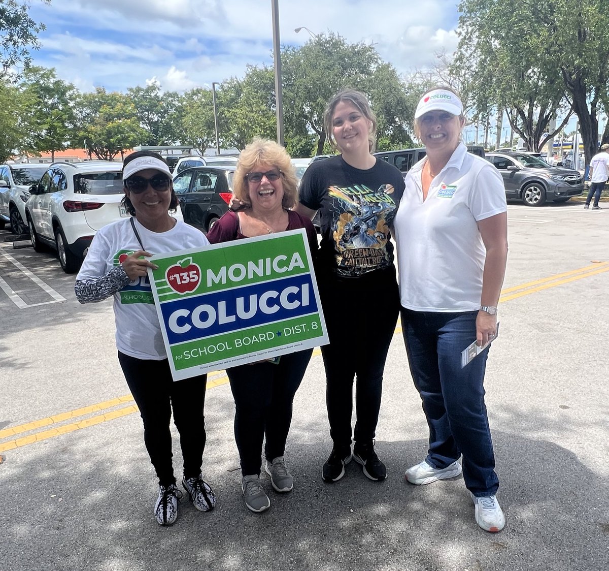 MonicaColucciFL's tweet photo. I can’t thank my volunteers enough for their hard work and dedication throughout my campaign.
As the next School Board Member for District 8, I will provide effective and positive solutions for the betterment of education in Miami-Dade County. 🍎 #TeamColucci #BackToBasics https://t.co/PAWhAan4IE