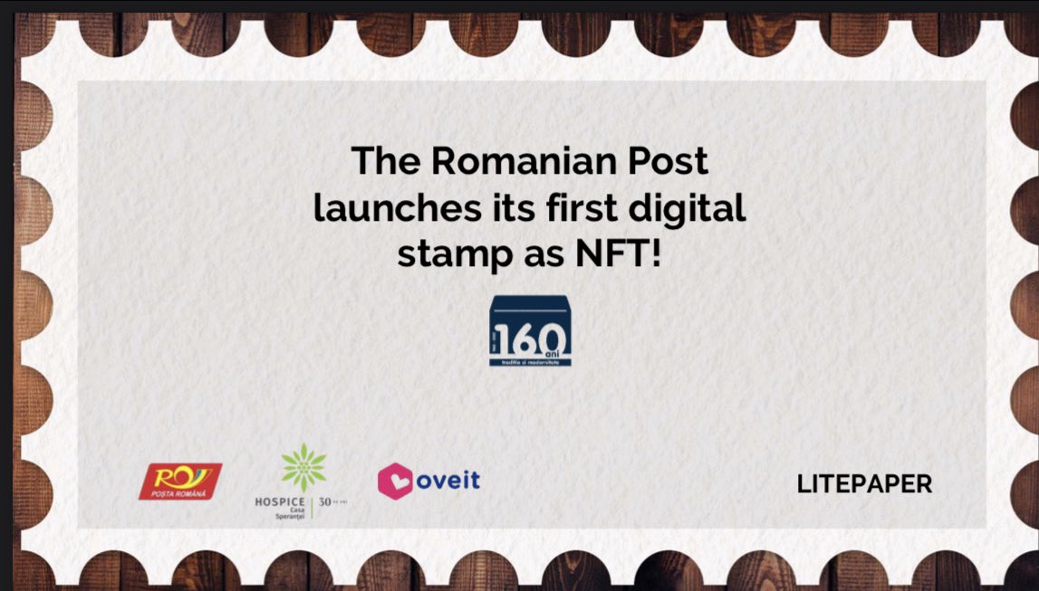 BoroczkiKaroly's tweet photo. #GM my #digitalneighbors from @BlackHatNetwork @ElrondNetwork @stakeborgdao @stakeborg
Hope you will like this
#PostaRomana the #RomanianPost is the first #public #institution of #Romania who launches his first #NFT
Read more #info π https://t.co/0wMCl2LETa