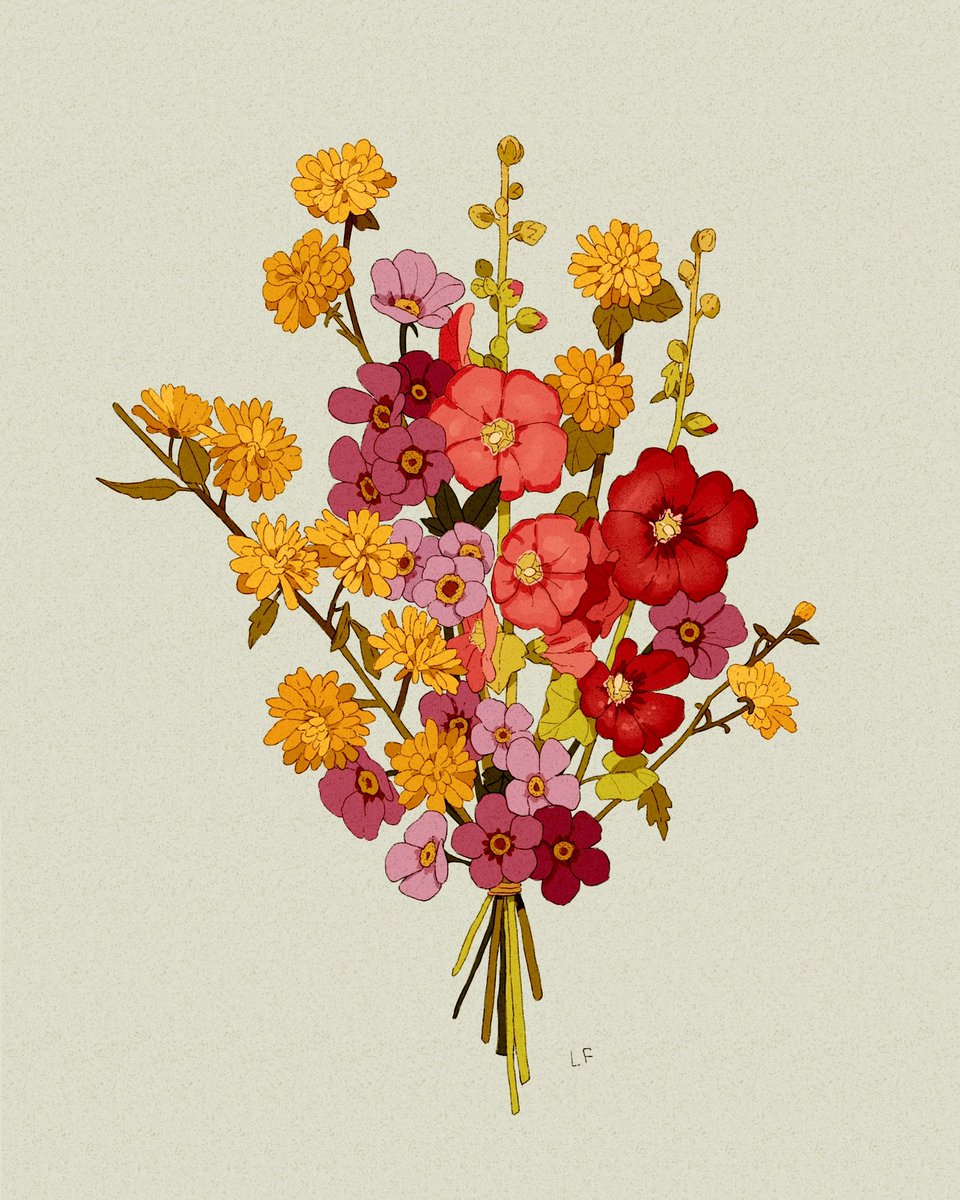 Warm bouquet commish