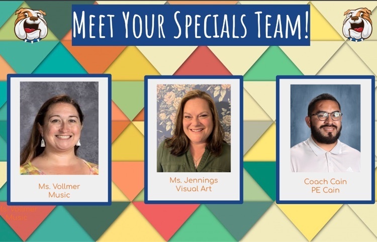 Not able to make it to Meet the Teacher? Here is your Griffin Specials Team! They can’t wait to help your child meet her full artistic and fitness potential! 🐾