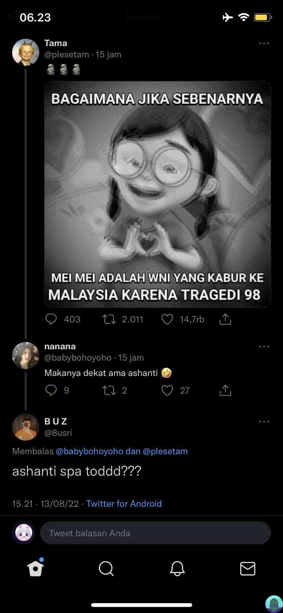 MasMasBurik on Twitter "tanyakanrl Orang malaysia bikin animasi