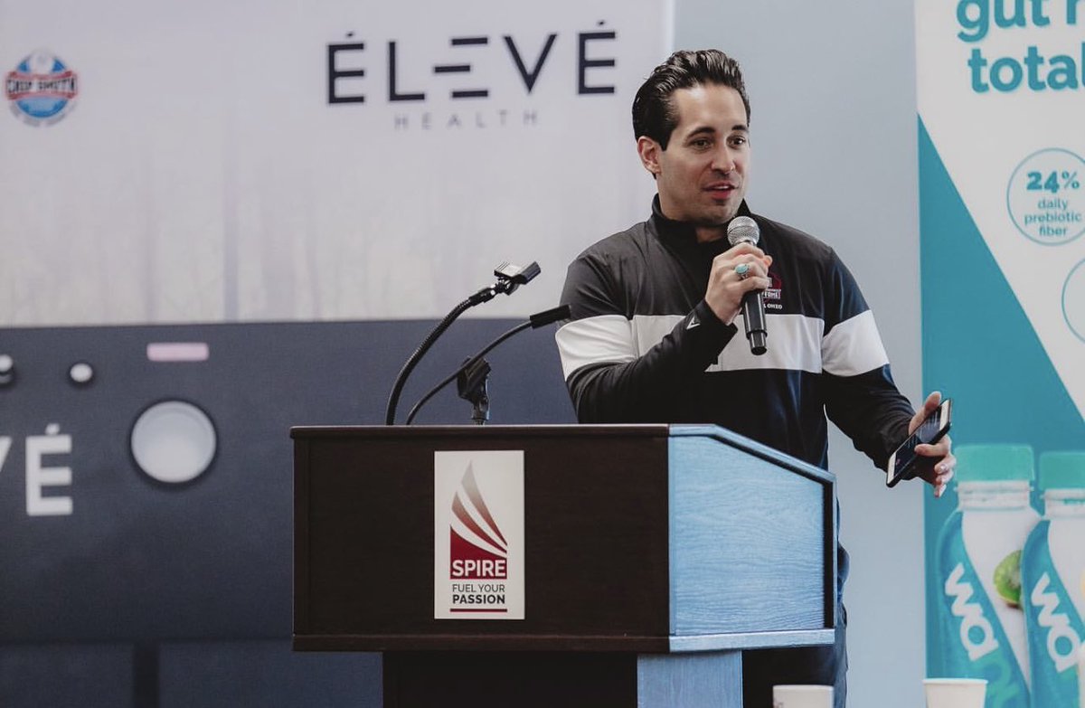 Thanks to Ray Lewis <a href="/raylewis/">Ray Lewis</a> &amp; NFLA Health <a href="/nflalumnihealth/">NFL Alumni Health</a> for featuring Eleve at the Spire Institute @SPIRE_Institute and putting this amazing event together showcasing cutting-edge athletic recovery!

#recovery #health #wellness #mentalhealth