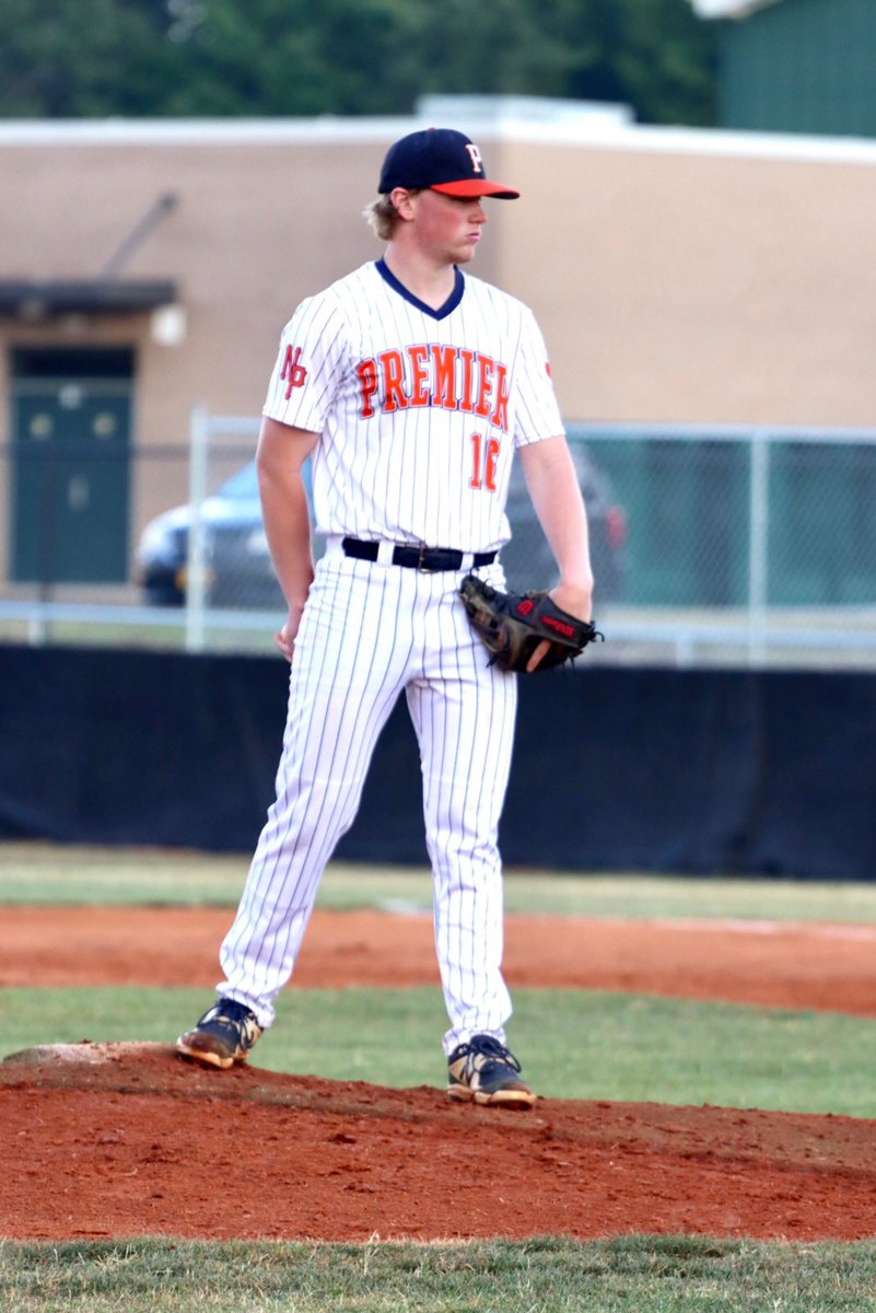 NOVAPremierBB's tweet photo. Tyler Proulx (2023 RHP) throws a CG 💎 ! 7IP, 5H, 8K’s I’m just 83 pitches! Filled the zone and dominated today. @Robobaseball @TylerProulx16 @FutureStarzBB #VT/Radford https://t.co/it6OkyoRAi