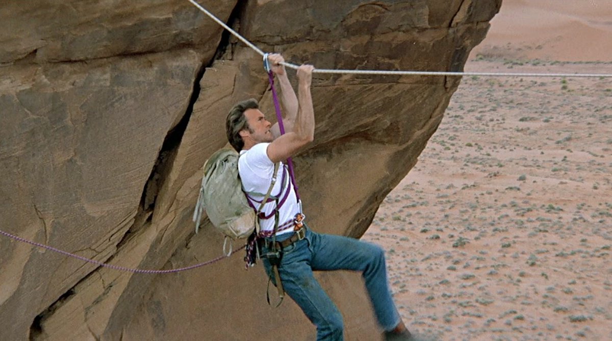 Gary on Twitter "Holy Hell, Rock climbing scenes in movies were insane
