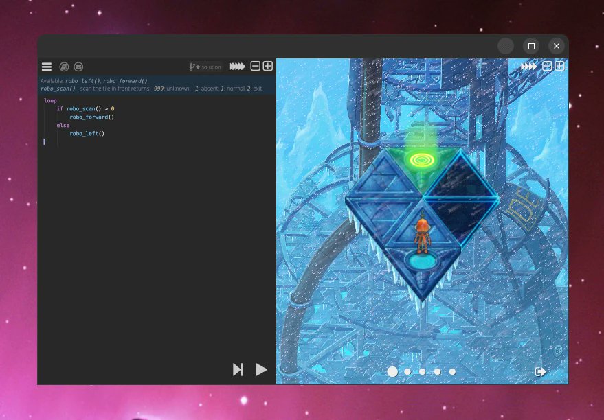 bigabgames's tweet photo. Robo Instructus 1.34.1 is out now on Steam &amp; itch. Just a lil one bringing in almost a years worth of dependency updates from the rust ecosystem &amp; compiler improvements 1.55 -> 1.63.

Native Wayland on Linux is pretty usable now.

https://t.co/qEJSocqF6O https://t.co/RamYG3o0Be