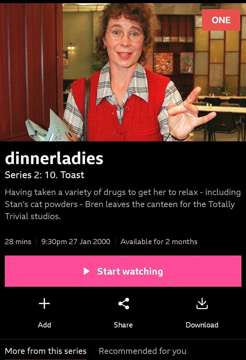 steve_singh420's tweet image. I've been told this is brilliant by a few of my friends. Let's see. #dinnerladies #BBC