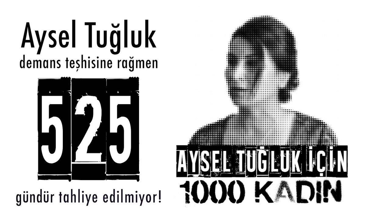 Aysel Tuğluk demans teşhisine rağmen 525 gündür tahliye edilmiyor #AyselTuğlukİçinAdalet