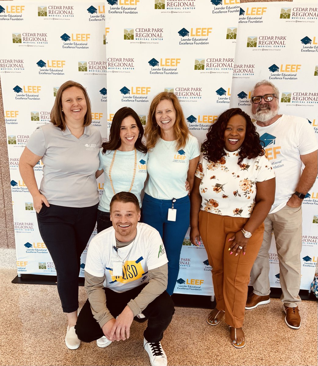 LEEF_TX's tweet photo. #LEEFStrong and its Board of Directors awarded over $76,000 to @LeanderISD staff at #1LISD Convocation. We are proud to be a part of an amazing, supportive and FUN community! https://t.co/kiPYycksfi