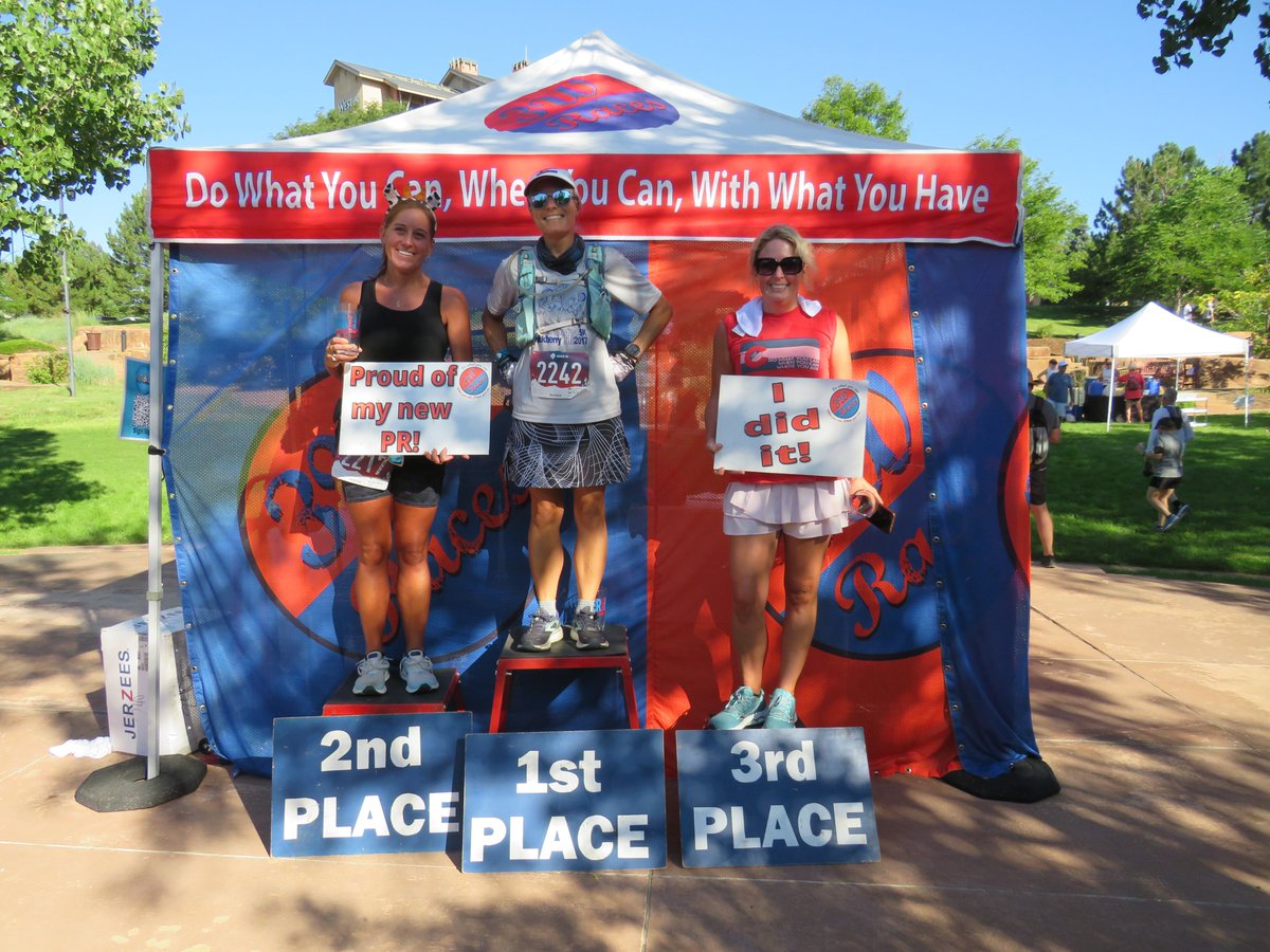 Realrellim's tweet photo. Results from today's @3WRaces Holy COW Trail Stampede 10M: 1st in my age group! Nice outcome on a hot day! #leagueofgarmin #zoomarunclub #skirtsports #runstreak day 1410 #findyourspark #running #coloradorunning @SkirtSports @ZOOMArun https://t.co/5TmO1GIipq https://t.co/SNrPBYxjob