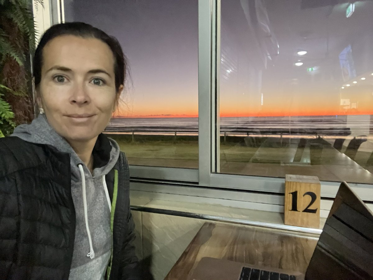 kati_ella's tweet photo. Early morning writing ✍️ ❤️ 
Today’s words were a grind, but I showed up.
Happy writing! Have a wonderful Sunday! #writing https://t.co/5UBb0khev9