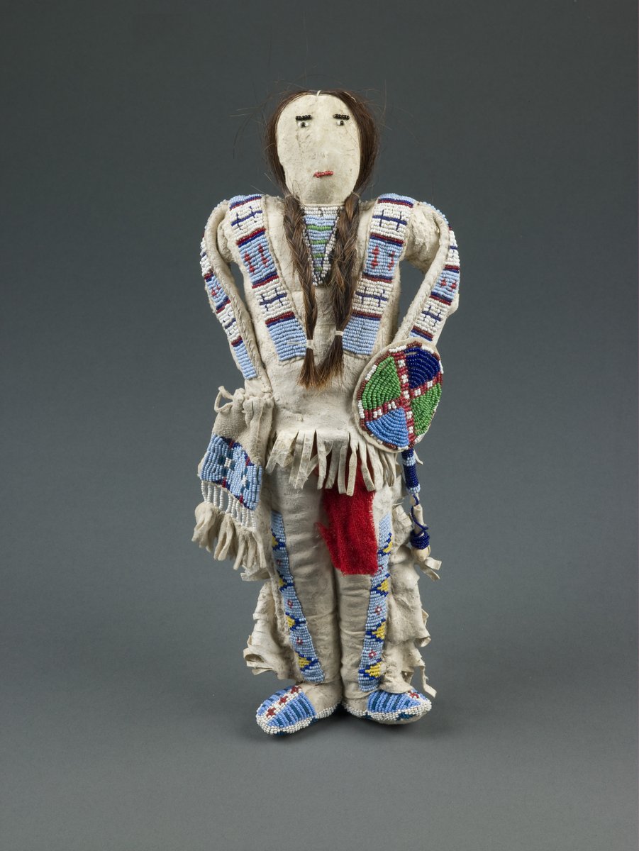 Sioux, Male Doll, c.1890 #stlartmuseum #slam slam.org/collection/obj…