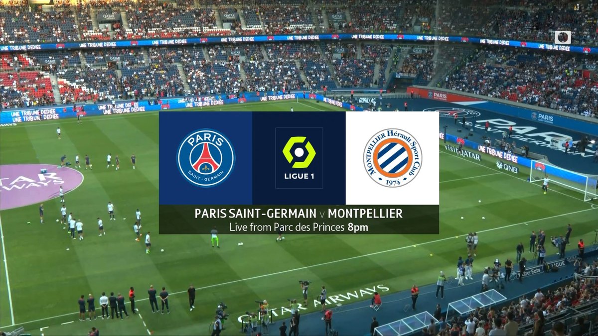 PSG vs Montpellier Full Match 13 August 2022