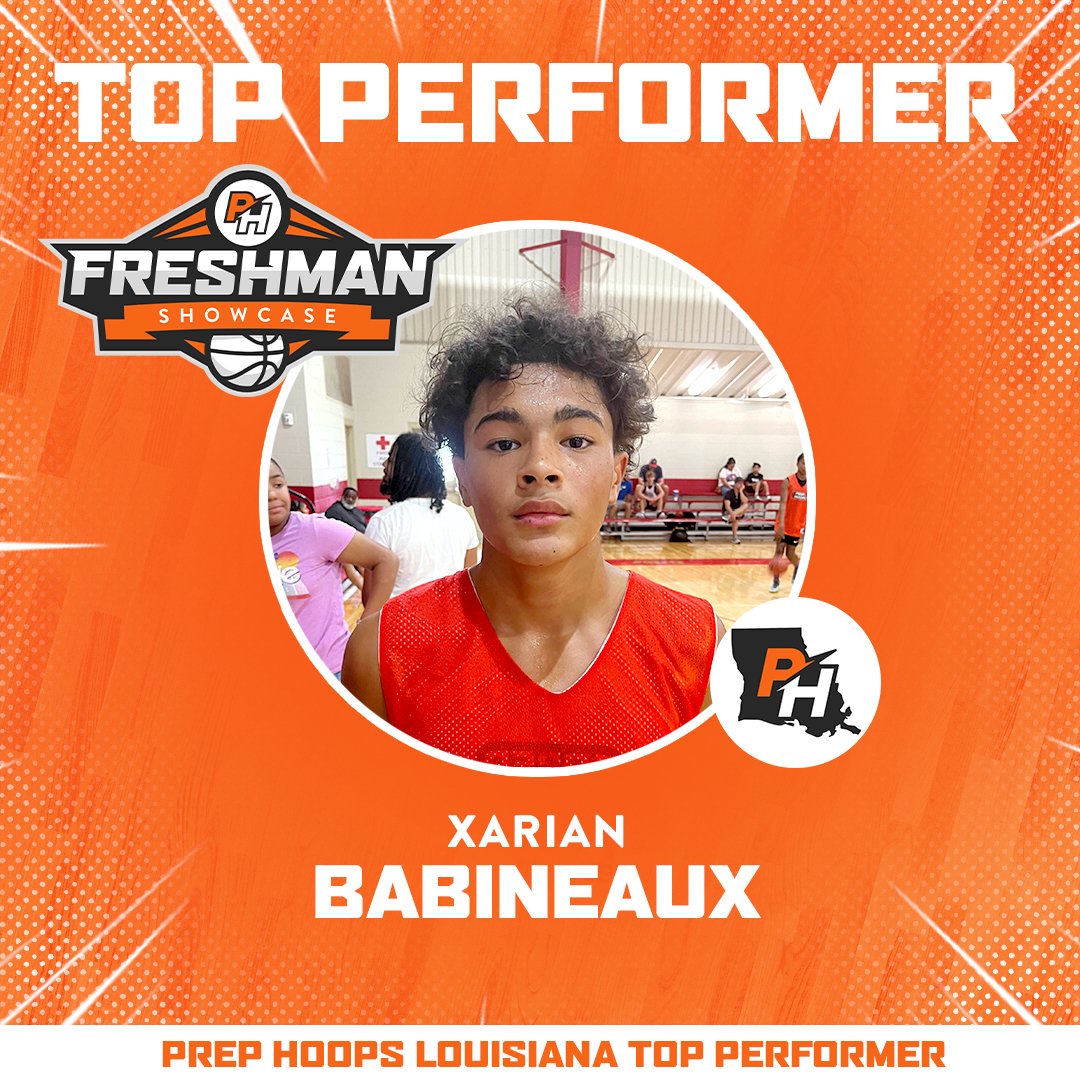 PrepHoopsLA's tweet photo. 🚨 𝗧𝗢𝗣 𝗣𝗘𝗥𝗙𝗢𝗥𝗠𝗘𝗥𝗦
 
The Class of 2026 is 𝙨𝙩𝙖𝙘𝙠𝙚𝙙 with talent. These prospects are making their names known before the HS season. Check out who’s making an impact today!
✍️ #PHLouisianaFreshmanShowcase
@RoderickTezeno https://t.co/qMy474yQ7v