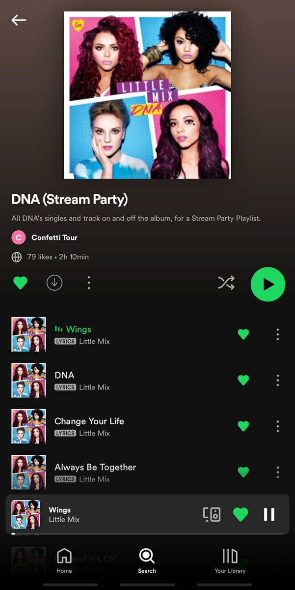 luvleighaderrie's tweet photo. @TourConfetti @LittleMix #DNAStreamParty https://t.co/w6UOf7meBa