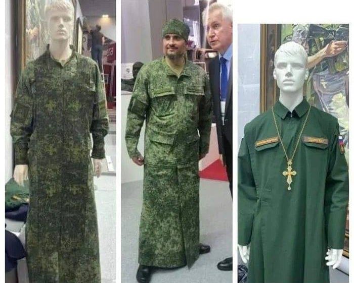 vesstnik's tweet photo. Камуфляжных платья для попов ЗАО РПЦ - это, конечно, жесть! https://t.co/EITEcewBcV