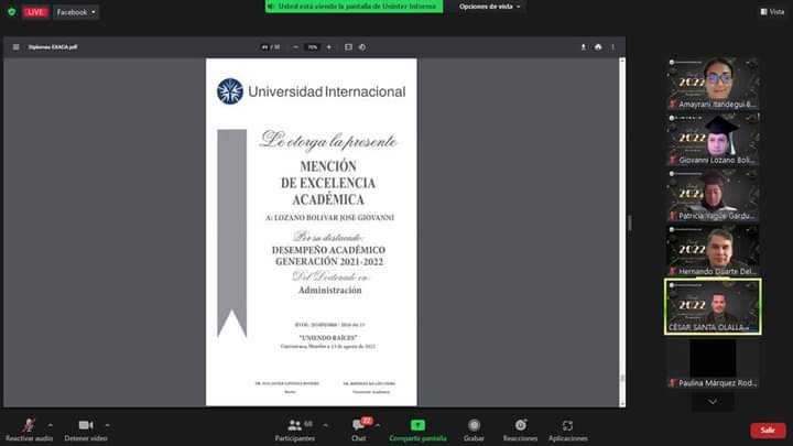 jglozanobolivar's tweet image. 📣 UNINTER Graduación de Posgrados. ¡Class of 2022! 🎓 sábado 13 de agosto 2022 culminación de materias Doctorado en Administración👩‍🎓👨‍🎓  Ceremonia Virtual por Facebook live. 💻 
¡Momento de celebrar los éxitos! #PromUninter