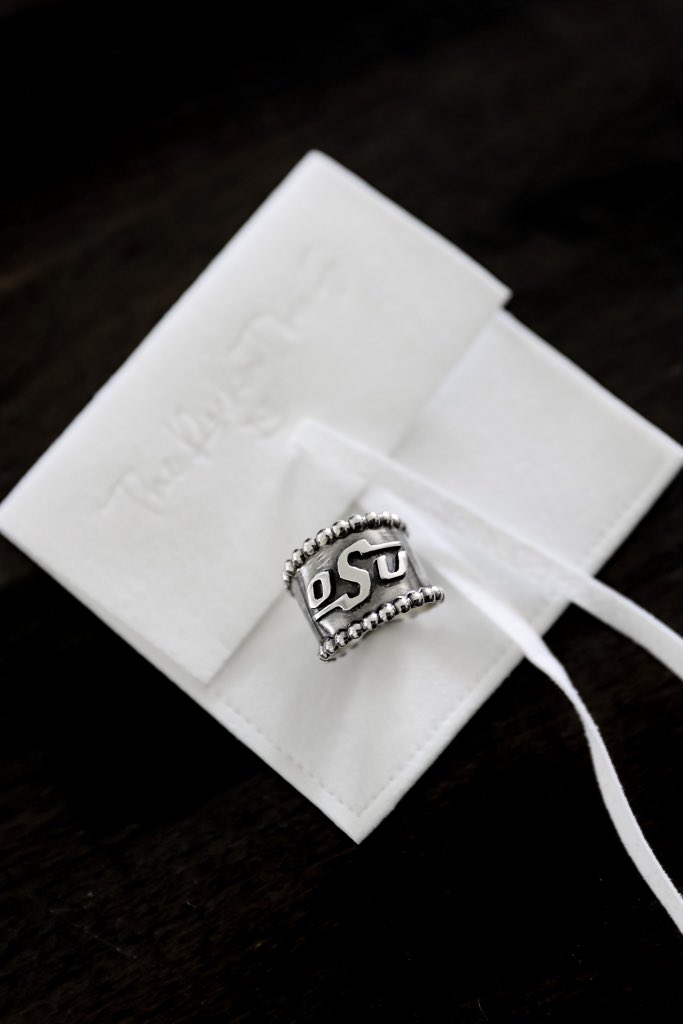 Super cool class ring finished up &amp; headed out🧡