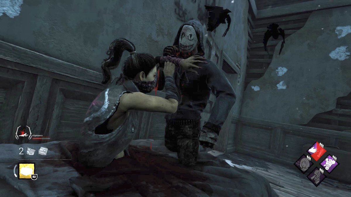 shymaera's tweet photo. Frank and I finally took our relationship to the next level😳💕
 #DbD #DeadbyDaylight https://t.co/unyhAQASgj