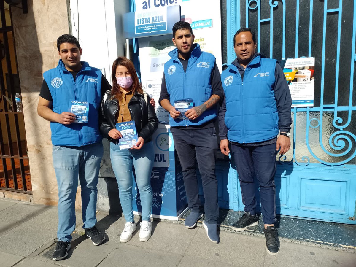 Cada encuentro nos impulsa para seguir en el camino de hacer más grande este gremio. Por eso nos necesita a todos y todas en este presente para profundizar cada logro y avanzar por más beneficios. 

El 15/9 vota 🗳<a href="/ListaAzulSEC/">Lista Azul SEC</a> 
<a href="/CarlosPerezSEC/">Carlos Pérez</a> <a href="/Sergio_OrtizOk/">Sergio Ortiz</a> <a href="/sabriparedessec/">Sabrina Paredes</a> ✌️