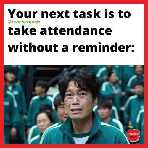 TeacherGoals tweet media