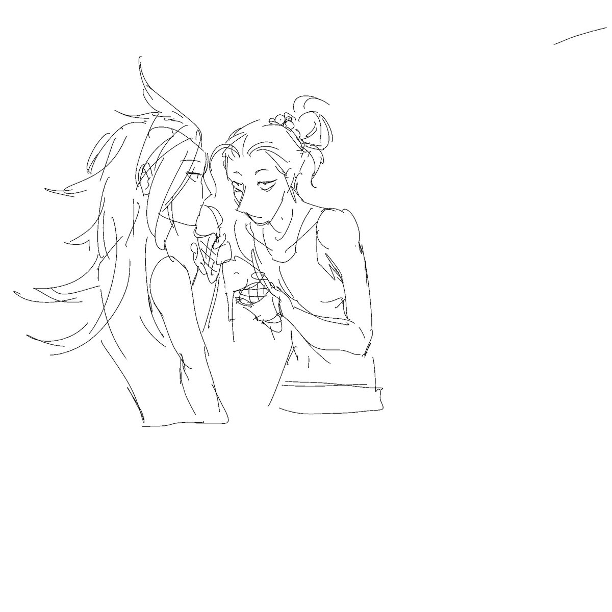 #セフィロス
#ケフカ
一些凯夫卡涂鸦和朋友赏的无心组和库贾凯夫卡无差百合