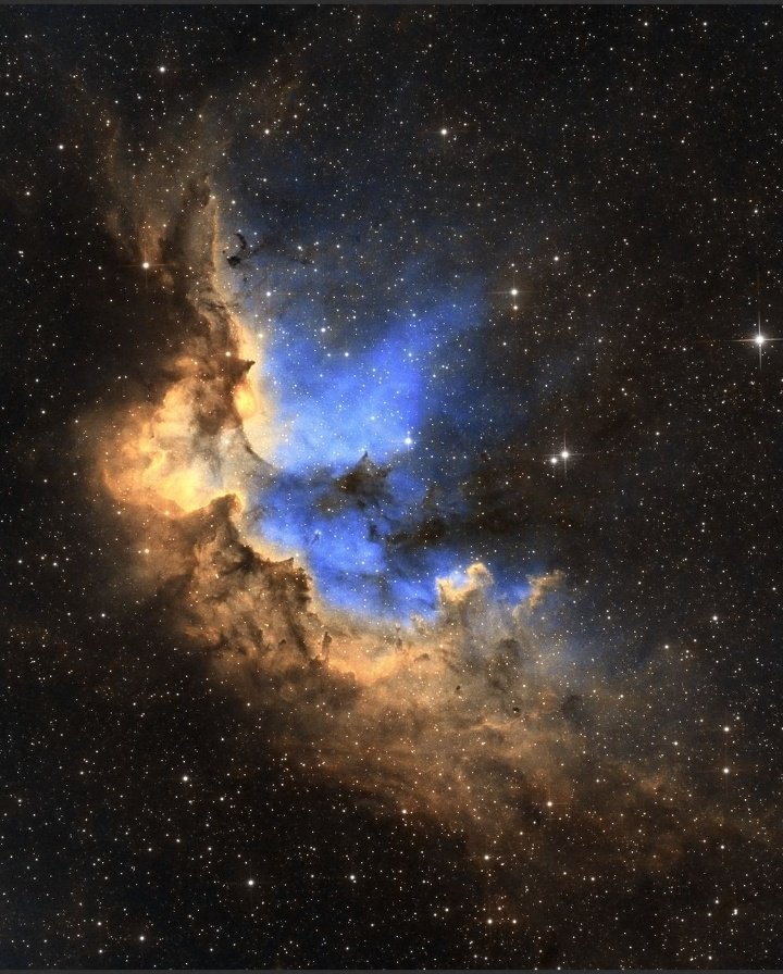 maiz_julio's tweet photo. NGC7380 Wizard Nebula in SHO Axel Rau (Astrobin) https://t.co/K36dbpJTgq https://t.co/0MLM9aBx7m