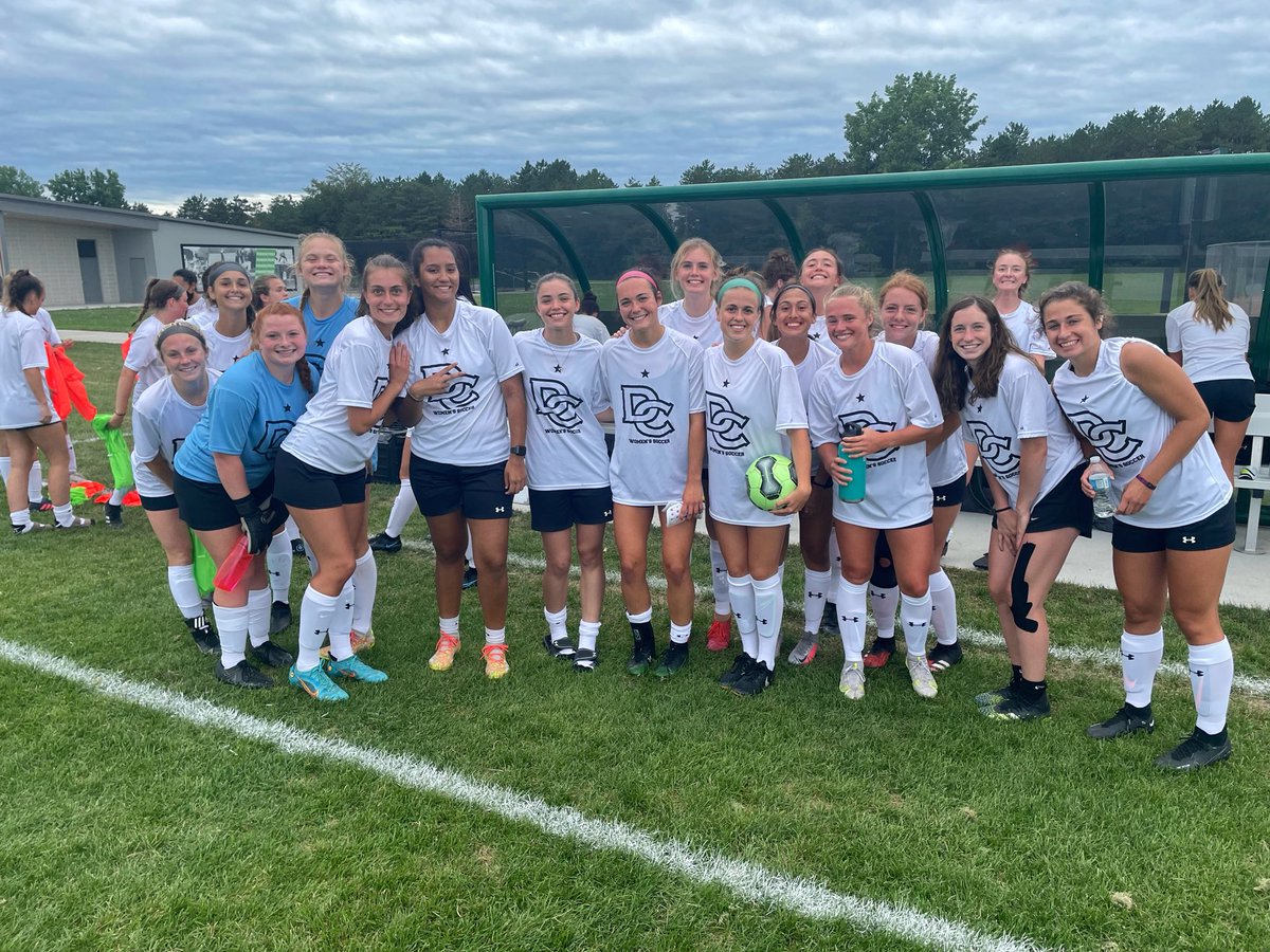 Scrimmage day!! Scrimmage #4 officially underway! Grab a hoodie and get to campus! It’s still a beautiful day for soccer!! #PioneerPride #JUCOTough <a href="/DCWOSOCC/">DC Women's Soccer</a> 💚🤍