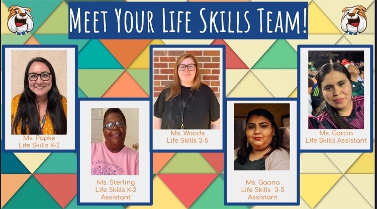 Say hello to Griffin’s Life Skills Team! They can’t wait to welcome our Bulldogs! 🐾