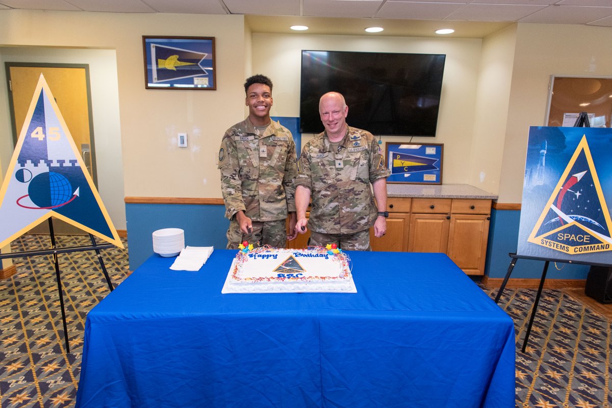 SLDelta45's tweet image. @USSF_SSC  is celebrating one year as a Field Command in the United States Space Force! Airmen and Guardians across Space Launch Delta 45 came together to celebrate and recognize accomplishments and milestones met within year one. #SpaceStartsHere #SetThePaceForSpace