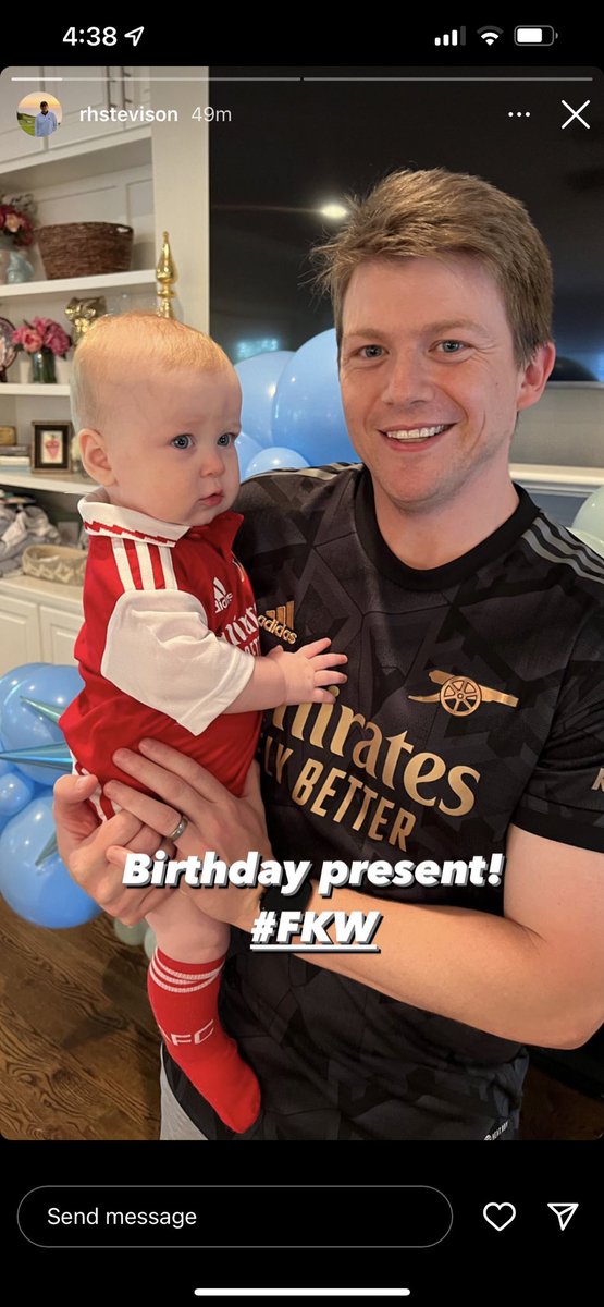 Happy 1st Birthday to our boy! We love you! <a href="/arsenalamerica/">Arsenal America</a>