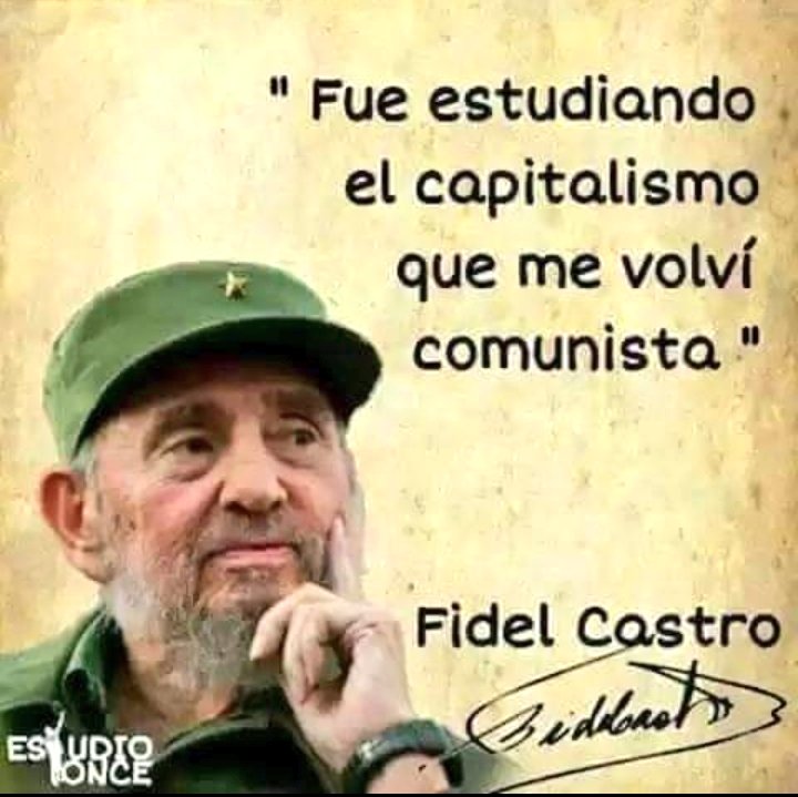 Que Viva Fidel! Hasta la Victoria, Siempre! BMC Antigua y Barbudas.