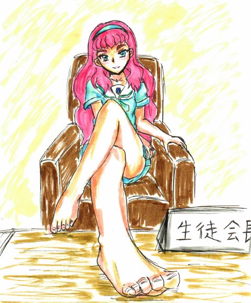 おはようございま過去絵。
#裸足の日 