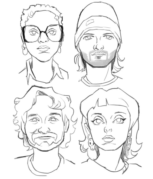faces of my instagram followers 