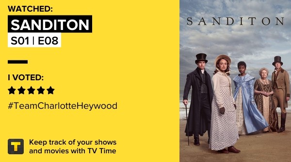 Kanthonyinlove's tweet photo. Can the ending of a TV series breaking my heart? The answer is: absolutely yes.
Ohh I was so sure of the happy ending for Sidney and Charlotte...😢🥺💔

PS: I know folks, I’m catching up with #Sanditon with a very consistent delay. Forgive me. 

https://t.co/1rkKdkJw2B https://t.co/4tw9Ud4MyT