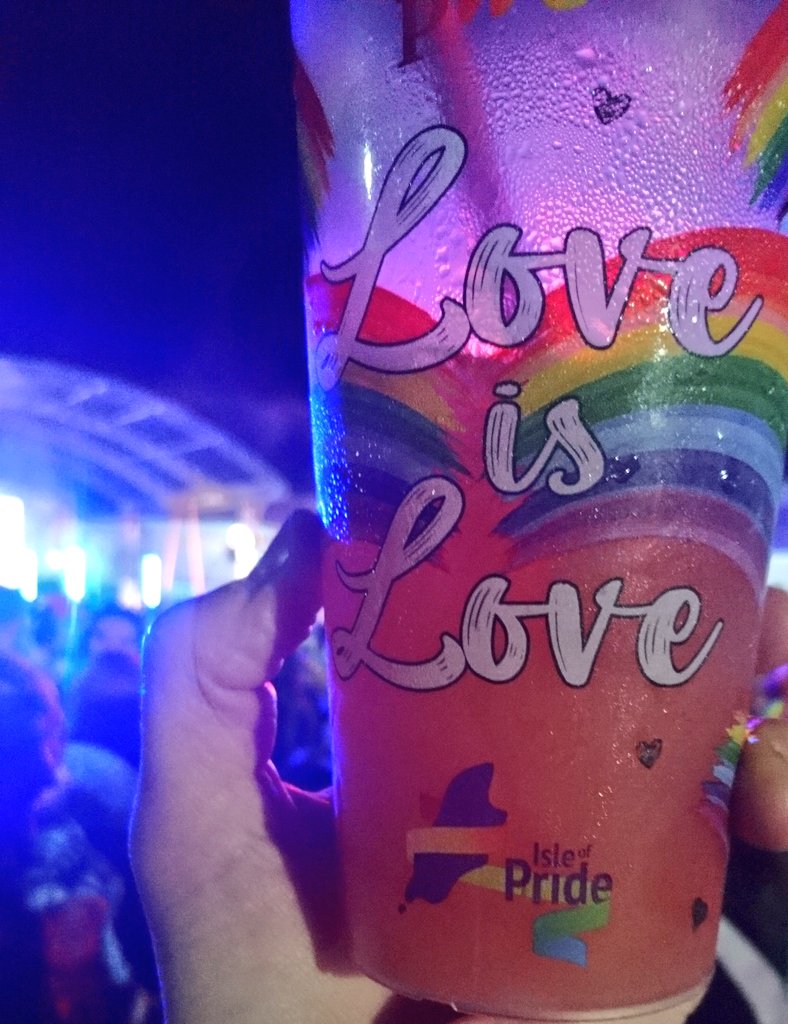 Having fun at Isle of Man pride, after a tough training session last night <a href="/IomVolleyball/">Volleyball IOM</a> <a href="/NSCisleofman/">NSC Isle of Man</a>. Sipping on #proudaspunch <a href="/outliercompany/">Outlier Distilling Company</a>