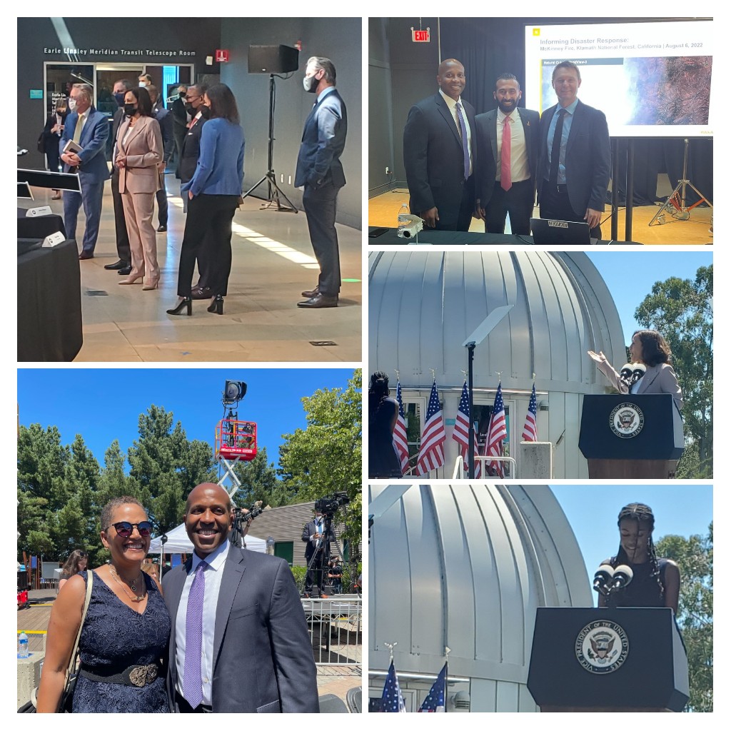 tfraz06's tweet photo. It was awesome to represent @Maxar at this @WhiteHouse National Space Council event where I got an opportunity to brief @VP Kamala Harris on our capabilities and discuss ways U.S industry can continue to lead in commercial space. https://t.co/bmCirlKsRO