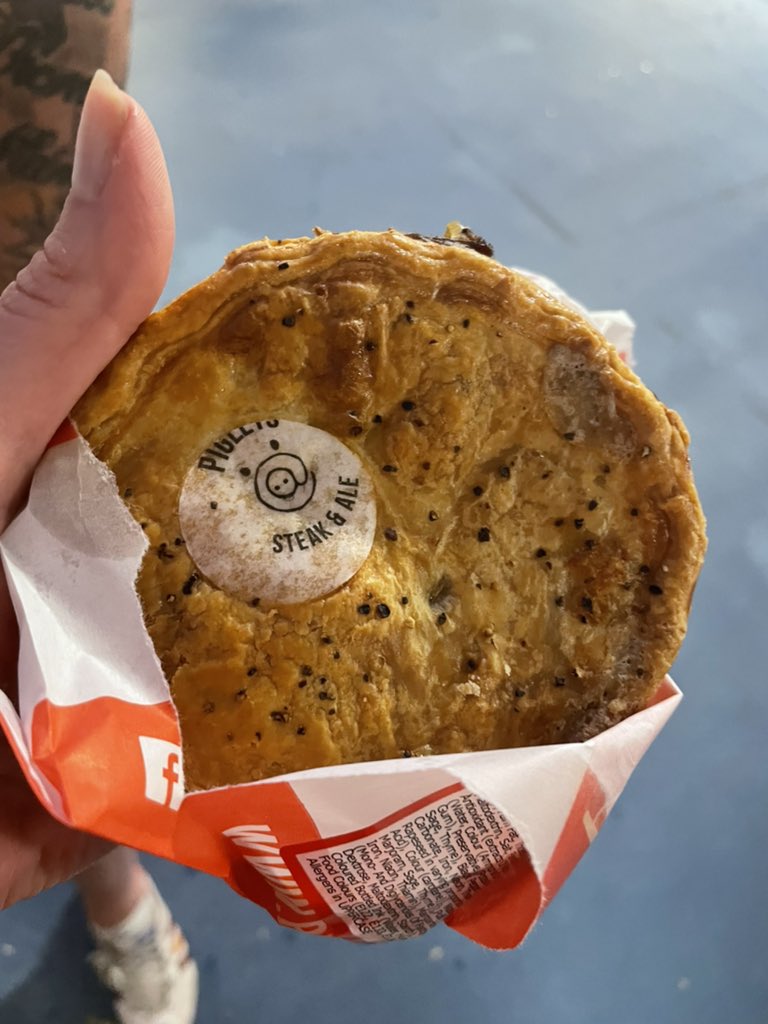 runtoeatmore's tweet photo. 5 hour drive there, shit beer choice, disappointing pie, red hot stadium, bloke in my seat, elbow in my face, 0-0 draw, 1 hour wait to get out the car park, straight into a traffic jam. Goodbye Brighton, won’t be seeing you again. #notmoaning #awaydays https://t.co/9v8Pvvqb95