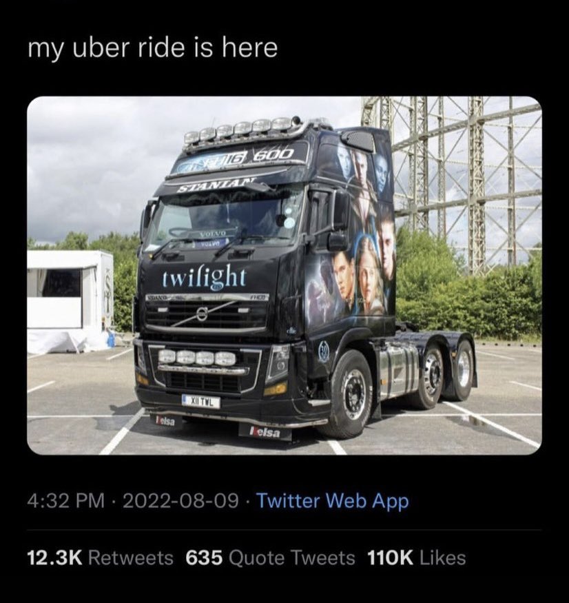 Would you go on such an Uber?
<a href="/FoxBoy27854030/">Maks$ | Memelend</a> 
 @memeland <a href="/9gagceo/">9GAGCEO</a> <a href="/GhostLuu/">Luu❤️MemeCoin</a> <a href="/bananamilkhin/">BANANAMILKHIN ❤️ Memeland</a> @ladyotaku_d <a href="/on9eth/">on9.eth | j🥔rd🥔n</a>  <a href="/keung/">Keungz</a> <a href="/titikmulainft/">titikmulai</a>  <a href="/NikkalKundhal1/">Nick</a> #memeland <a href="/RoblichtNFT/">🍊RobLicht</a> <a href="/HDshoq/">HEYVE (❖,❖)🦋</a> <a href="/0xLolita/">0x Lolita</a> <a href="/juanxtang/">juanXtang</a> <a href="/androgenc2073/">Androgenc #2073</a>