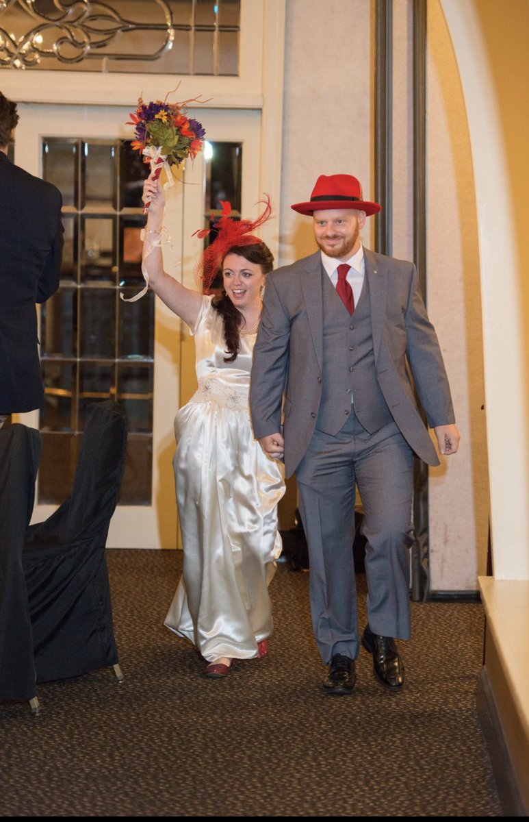 Going to see <a href="/Halestorm/">Halestorm</a> today! Can’t wait. Their song “Here’s to Us”was our reception entrance song! 6 years married and a lifetime to go!