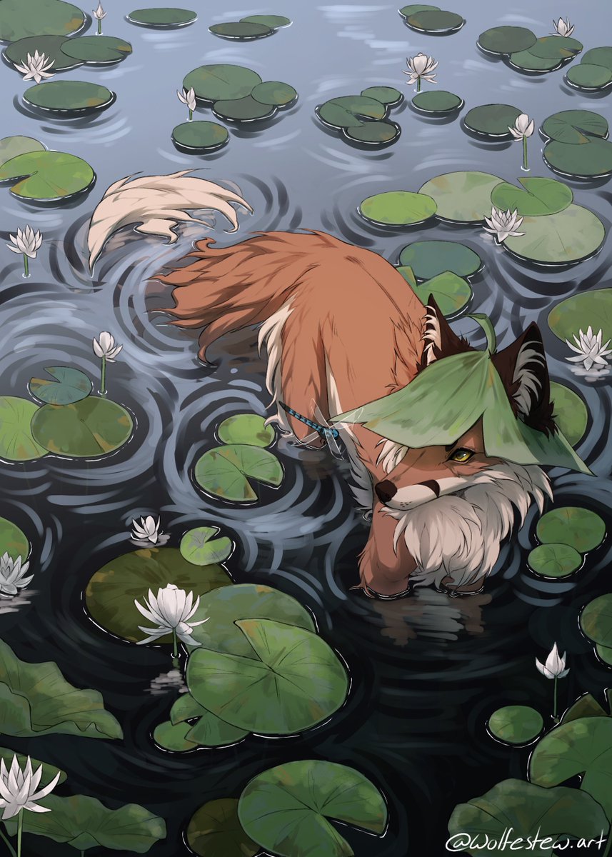 ArtFight attack for @/Ziva! This one might be my favorite out of this year's batch, I'm slowly getting better at these water scenes!

#art #digitalart #artist #artfight