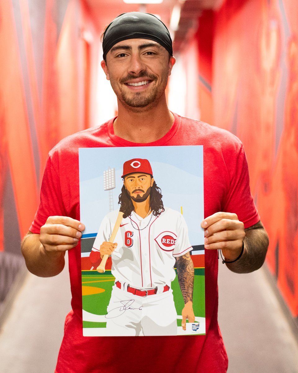 🚨 SIGNED POSTER GIVEAWAY 🚨

RETWEET to enter to win an autographed Jonathan India poster! Must enter before 10 a.m. ET, Sunday, August 14. Rules ➡️ atmlb.com/2GALeNF

Grab a poster at the gate before Sunday's game against the Cubs. 🎟️ reds.com/promotions